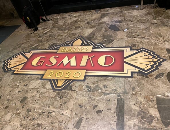 Custom floor graphics